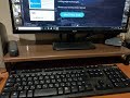 モニターとプリンターのスタンド The Monitor and Printer Stand.