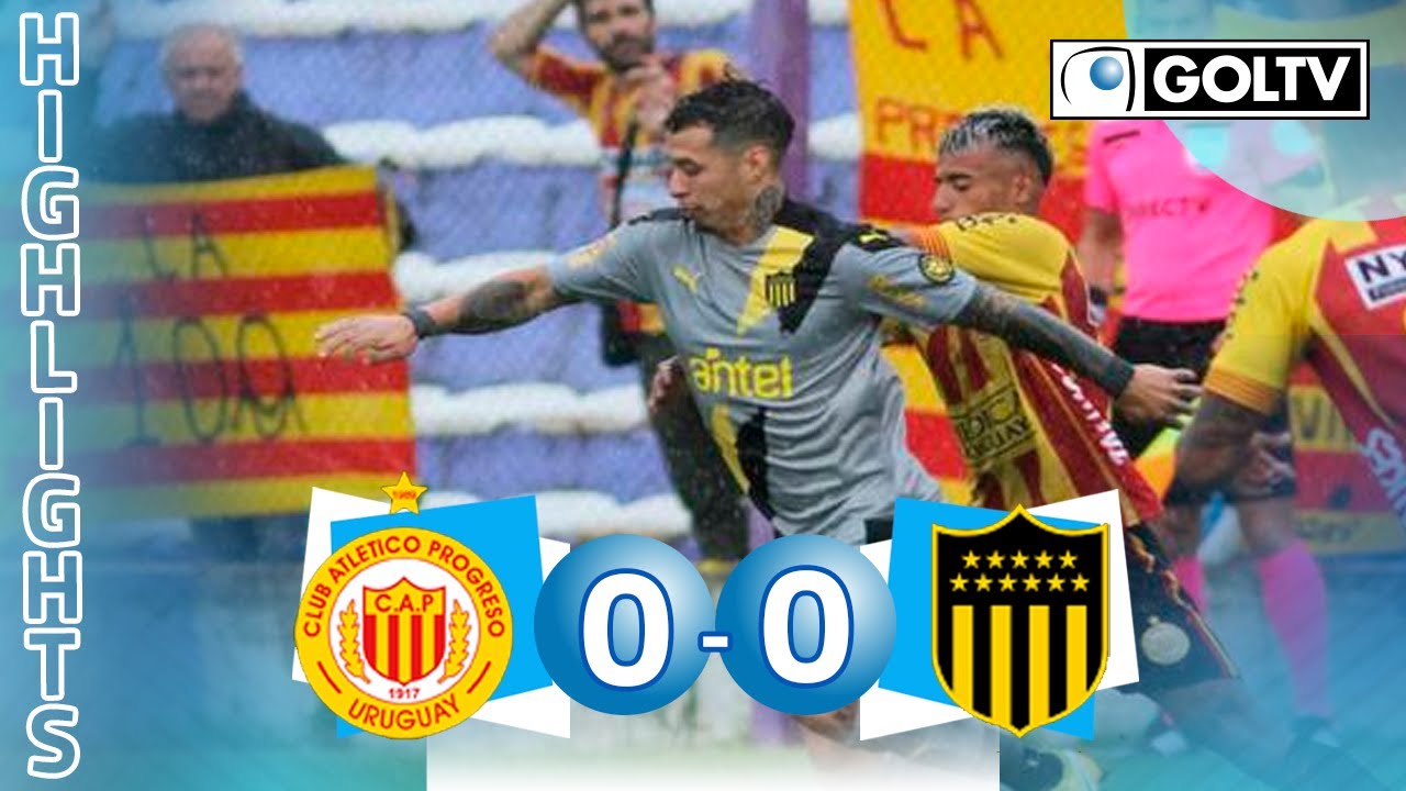 Progreso 0 0 Peñarol GOLES Primera División de Uruguay YouTube