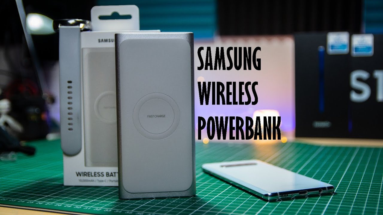 BEST WIRELESS PORTABLE CHARGER?! Samsung Wireless Battery Bank Review