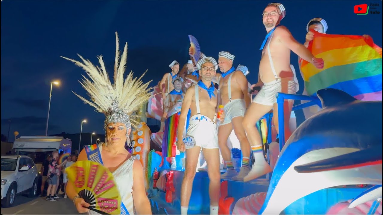 VERA PLAYA   🇪🇸|  Desfile del Orgullo LGTBIQ+ 2024 | España Bretaña Tele