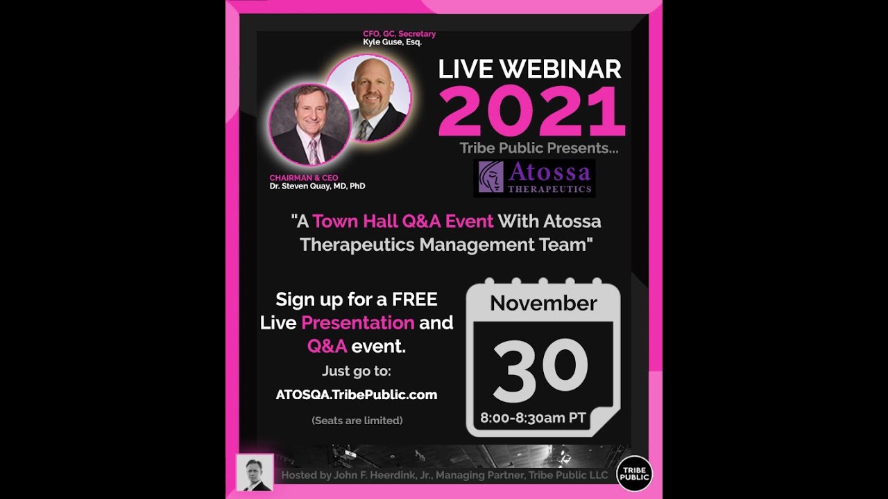 atossa stock Update \