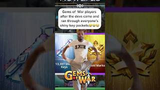 Run yo pockets 😭🤣😂 #gemsofwar #funny #crisppurpose