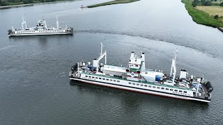 The End of the Karsibor Ferry Connection after 46 years in Swinoujscie / Poland by inselvideo 1,160 views 8 months ago 4 minutes, 15 seconds