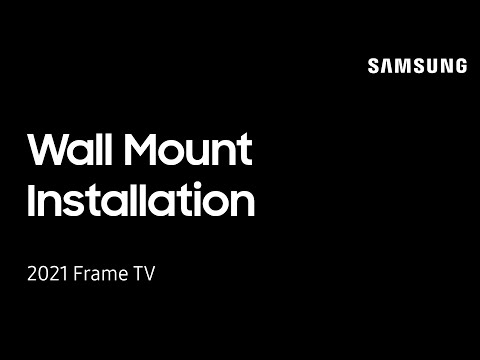 How to wall mount your 2021 Frame TV | Samsung US