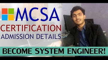 MCSA Online Training, Admission & Certificate: Urdu - Hindi