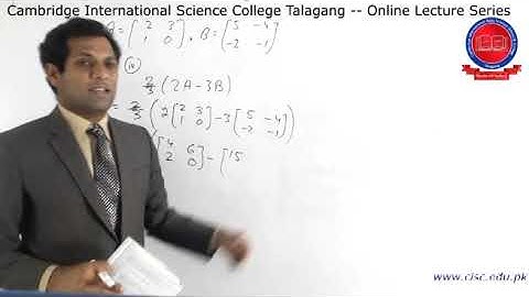 New 9th - [Math] - Lecture#3 - Muhammad Tauqeer - CISC Online Lecture Series