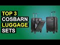 Top 3 Cosbarn Luggage Sets | Cosbarn Travel Luggage Sets