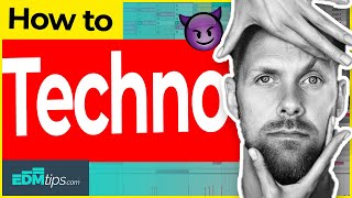 How to Make TECHNO (like ADAM BEYER, Amelie Lens, Charlotte de Witte) – FREE Ableton Project