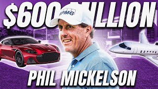 How PHIL MICKELSON Spends His $600 MILLION