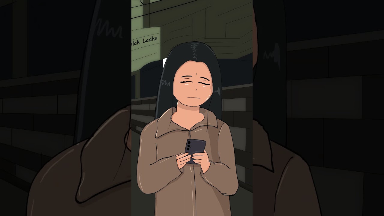 Ab to phone bhi geft kar diya  #animation #funnyanimation #shorts