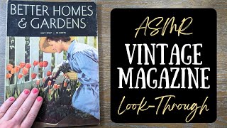 ASMR May 1937 Better Homes & Gardens Vintage Magazine Look-Through (Soft Spoken/Whisper) screenshot 5