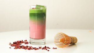 Rose Matcha Latte Recipe