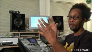 RZA IN STUDIO FOR AFRO SAMURAI RESURRECTION HIGH DEFINITION 1080P