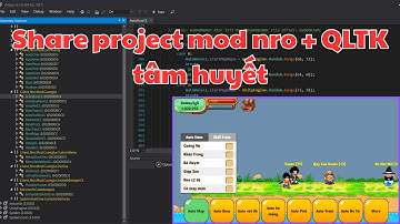 Share project QLTK + code mod Ngọc  Rồng Online (Nro) - Cường Lê
