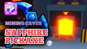 How to Unlock Mining Cave & Get Sapphire Pickaxe in Pets Go