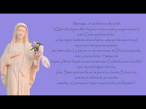 Consagración a Jesús por María Reina de la Paz - Día 31