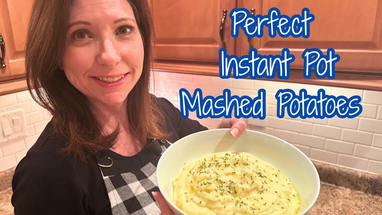 These Instant Pot Mashed Potatoes Are Requested EVERY Year!