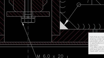 CADprofi Mechanical: creating specifications