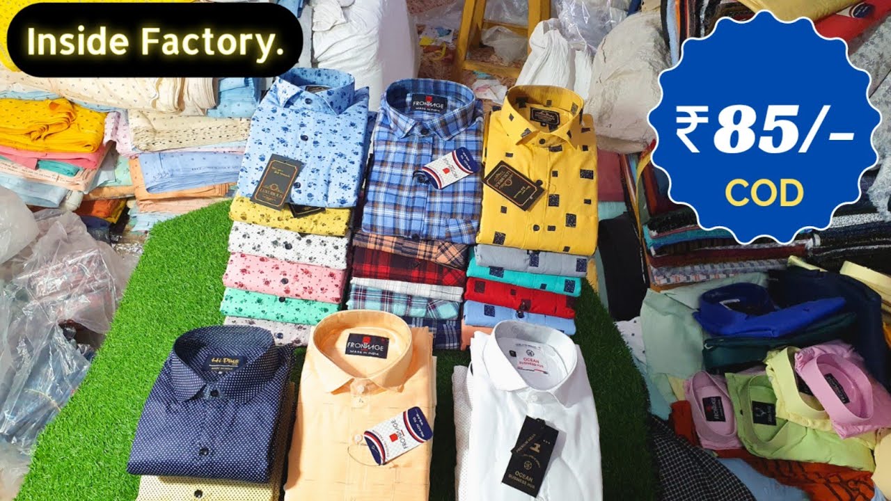 Shirts Manufcaturers In Mumbai / Wholesale Market Of Shirts Mumbai