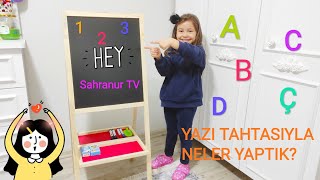 Sahranur'un Çok Beklediği Yazı Tahtası Sonunda Geldi/ Funny Kids Video