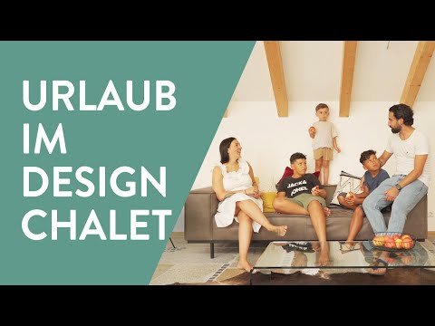 Video: Alpine Chalet mit einem Innenpool und einer minimalistischen Innenarchitektur