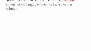 Econ - Consumers Problem With Corner Solution Lbd 4.3