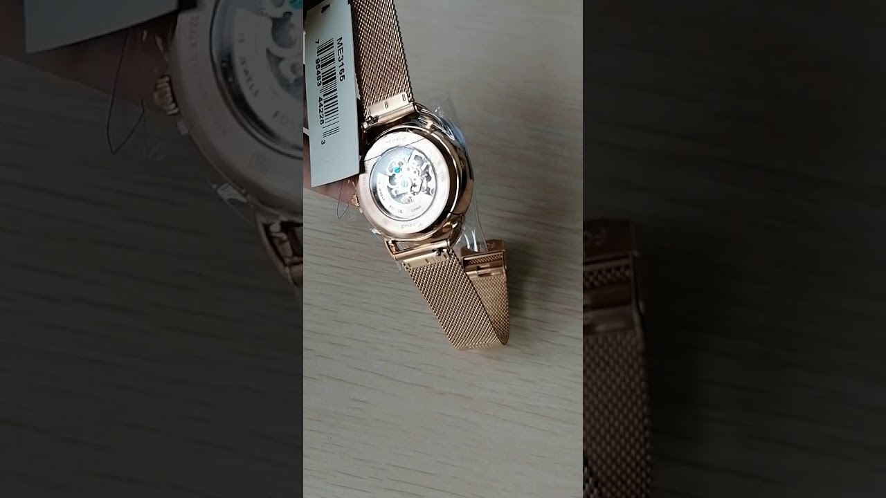 Fossil ME3165 - YouTube
