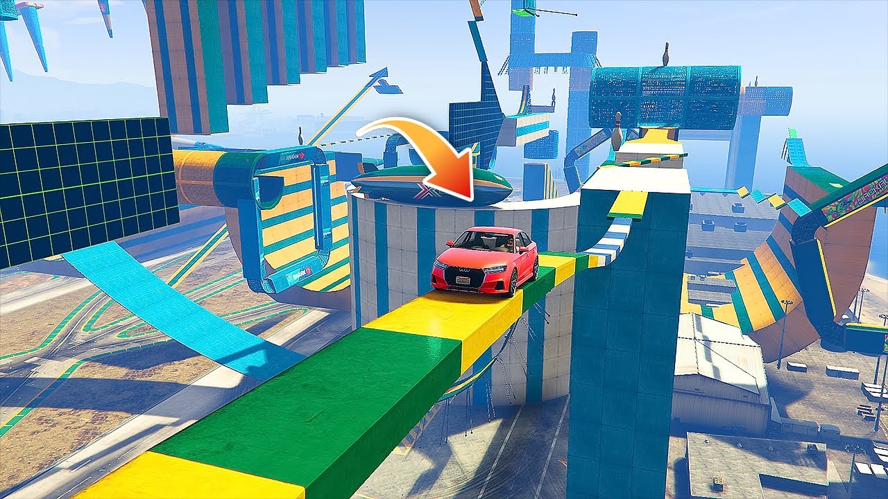 Car + Car 786.786% People Fail To Complete This IMPOSSIBLE Parkour Race ...