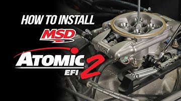 How to Install an MSD Atomic 2 EFI System
