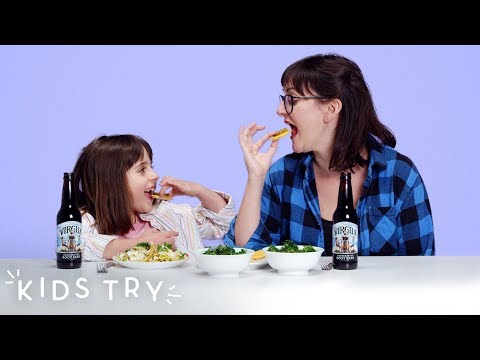 Kids Try Their Mom's Pregnancy Cravings (Round 3) | Kids Try | HiHo Kids