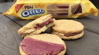 PB&J Oreos Review (Limited Edition) - Wreckless Eating