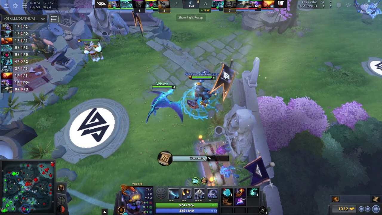 Dota 2 INFAMOUS GAMING VS WP GAMING (2ND GAME)