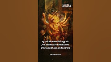 Thumbnail of Ugram Viram Maha-Vishnum | Sri Narasimha Jayanti 2025 | ISKCON Bangalore