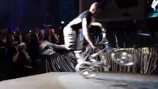 Porsche Show mit BMX Artist Frank Wolf