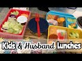 Packing Lunch For Kids &amp; Husband | Lunch Ideas for Kids &amp; Adults | Ep. 18