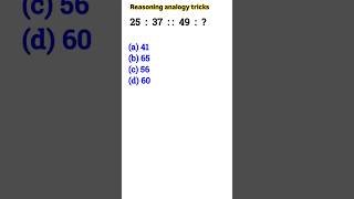 Reasoning clases | Analogy reasoning tricks, Reasoning practice set,RPF,NTPC,SSC CGL,CHSL,SSC GD,MTS