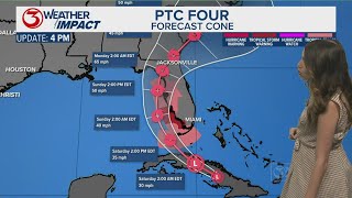 TROPICAL UPDATE: Potential Tropical Cyclone Four named
