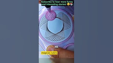 "✨ Magic Ruler Art: Small Ruler, Big Wisdom! 🎨📏 #2024 #Shorts"