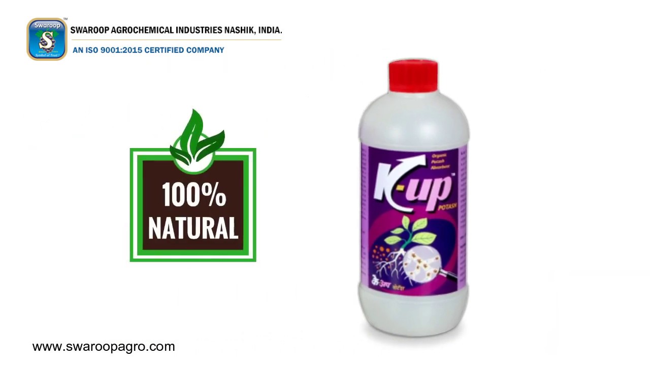 K-up, Organic Potash Absorbent in Nashik, India - Swaroop Agrochemical Industries
