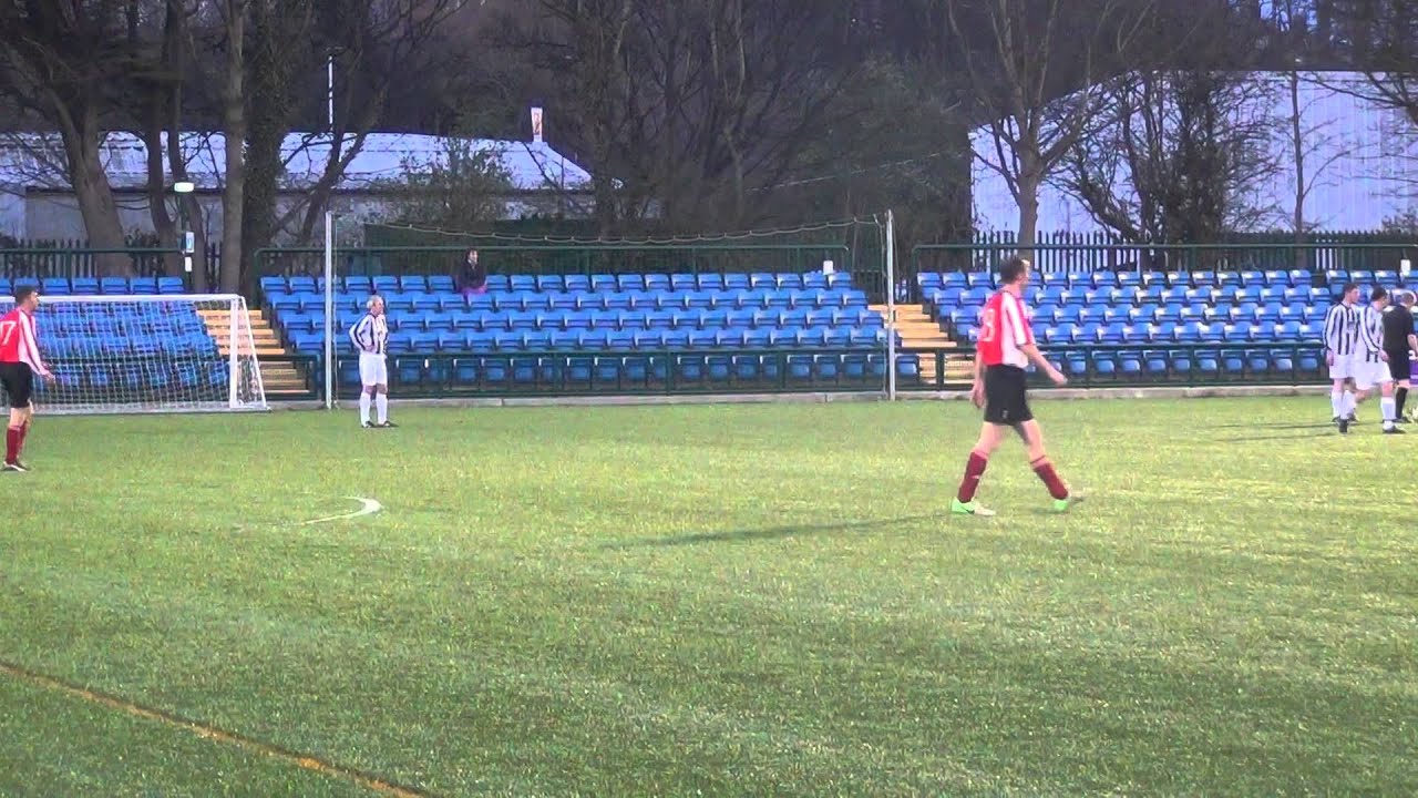 Steven Ward's free kick for Colby A v Peel Masters FA Cup final 17