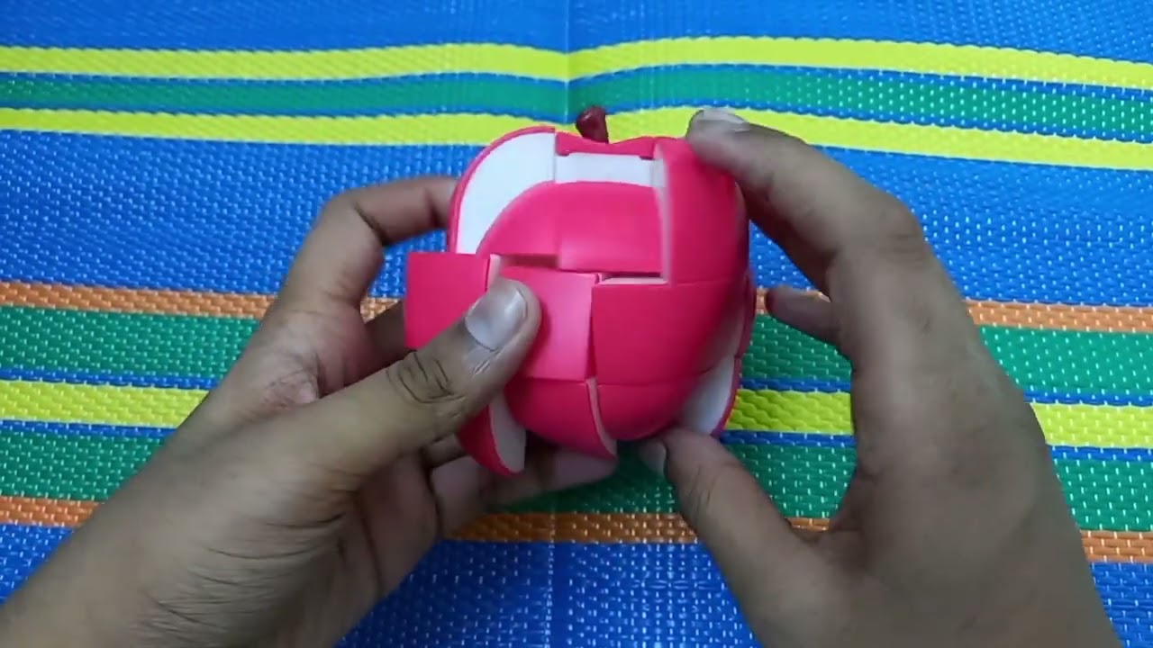 Apple Rubik's Cube | Fanxin Fruit Cubes |Solve Video | Sam Stanly