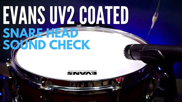 Evans UV2 Coated Snare Drum Head