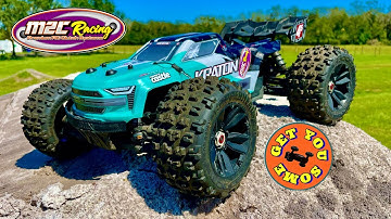 😱LITTLE MONSTER💪  Arrma Kraton 4s v2, M2c Bash Bar Test
