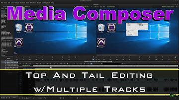 Media Composer - Top and Tail Editing Across Multiple Clips