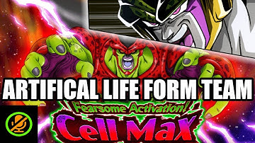 Fearsome Activation! Cell Max Artificial Life Forms Mission Team EZA INT LR CELL DBZ DOKKAN BATTLE