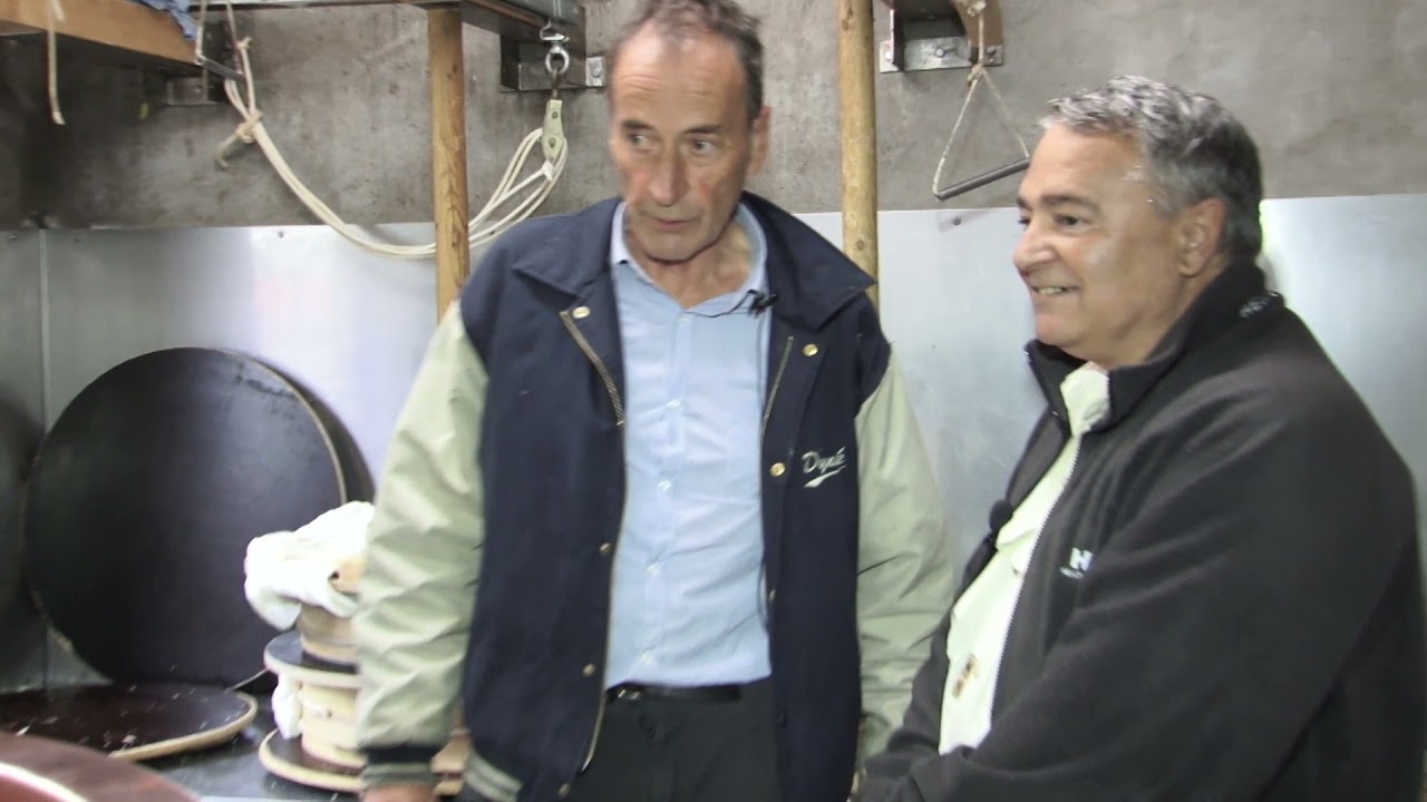 Fabrication du Beaufort d'alpage à Arêches-Beaufort