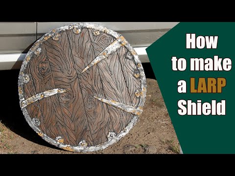 Делаем протектированный щит (LARP) | How to make a LARP Shield