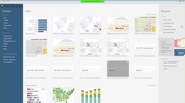 Introductory Training: How to Create a Visualization and Publish to the Web