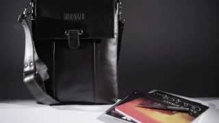 Кожаная сумка через плечо BRIALDI Toronto (Торонто) brown