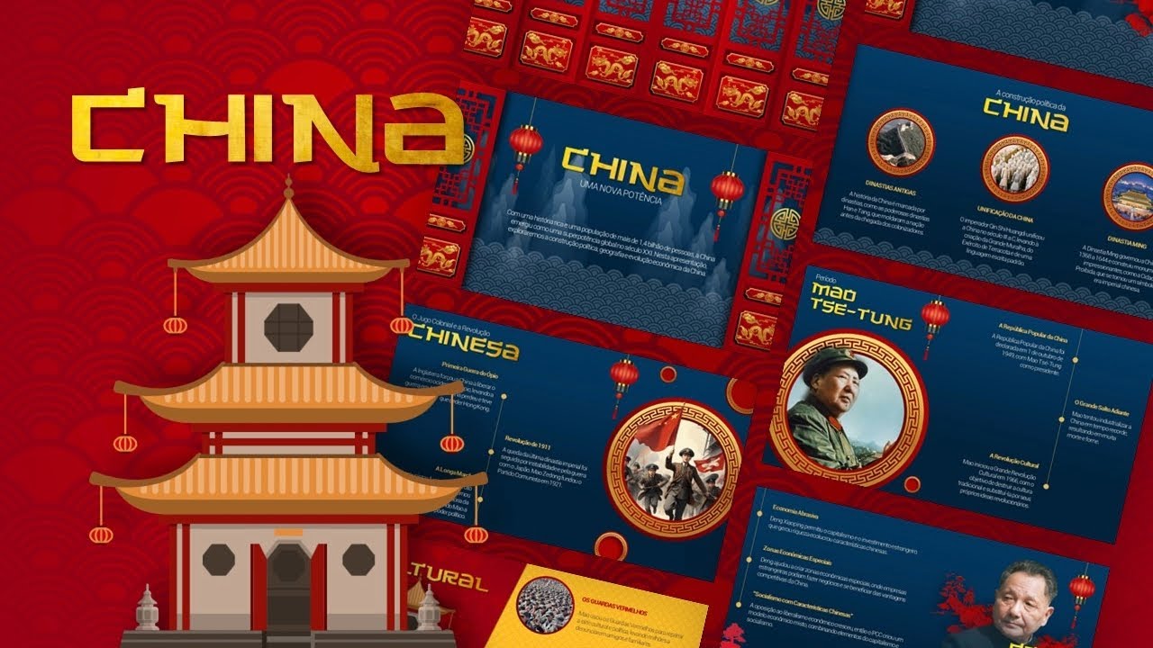 China - Template de PowerPoint